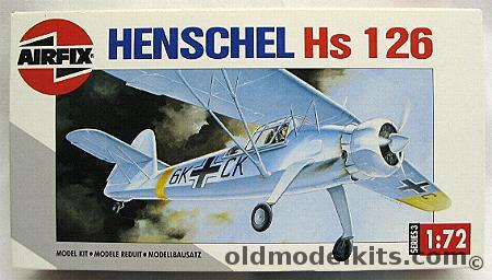Airfix 1/72 Henschel HS 126 (HS-126), 03028 plastic model kit